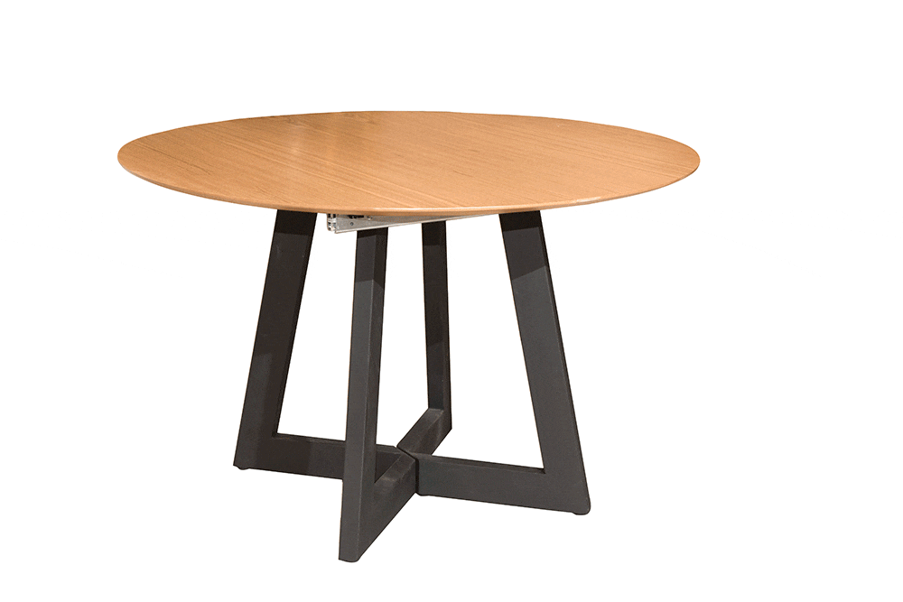 שולחן עגול רטרו רגל ברזל